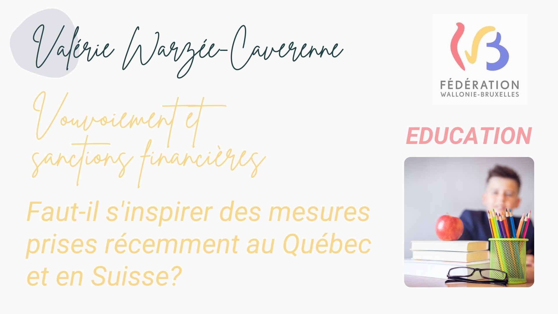 Valérie Warzée Caverenne QO educ 